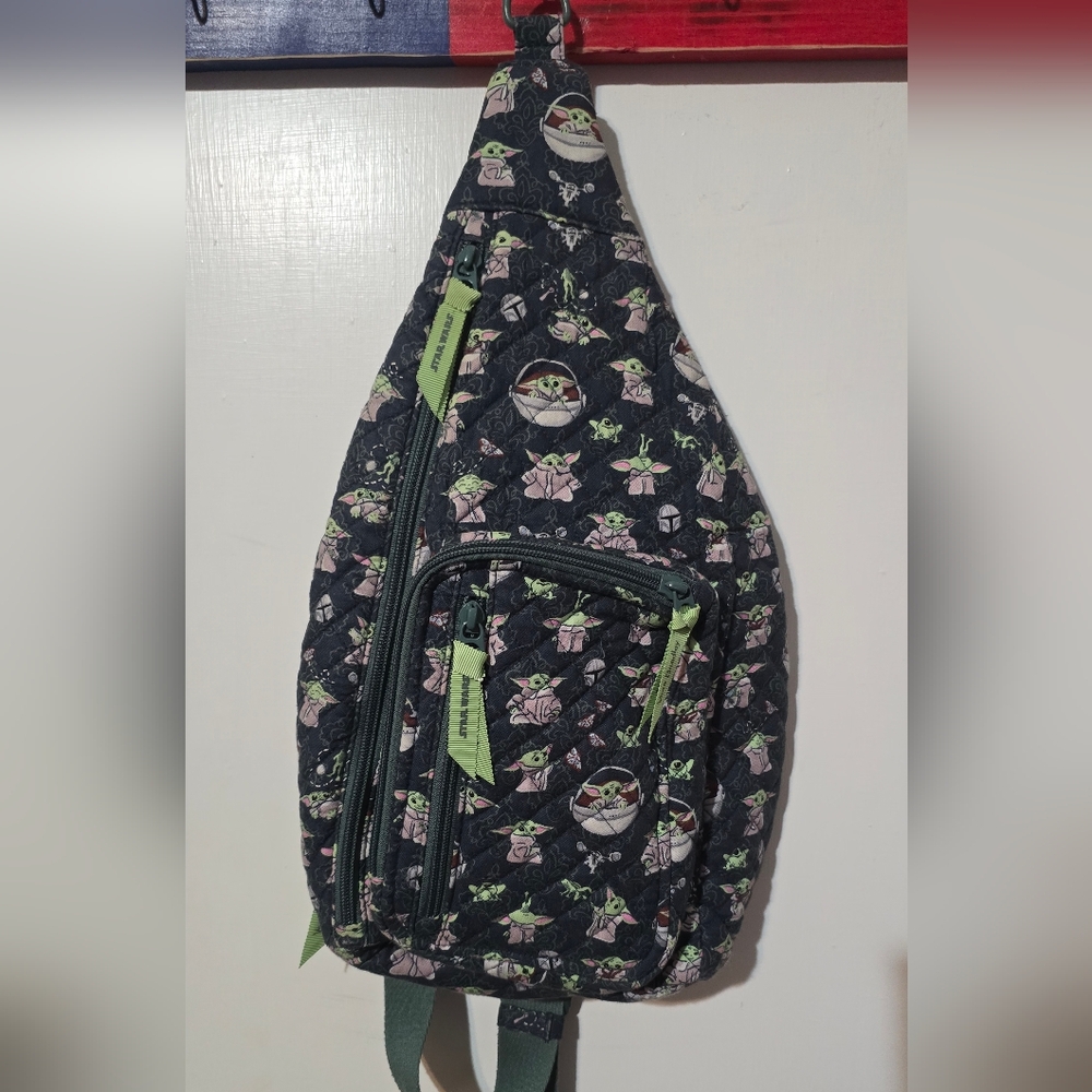 Vera Bradley Star Wars Baby Yoda Patterned Bag